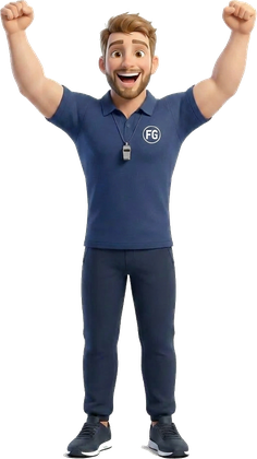Der Fitness Guru jubelt